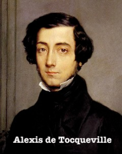 portrait of Alexis de Tocqueville